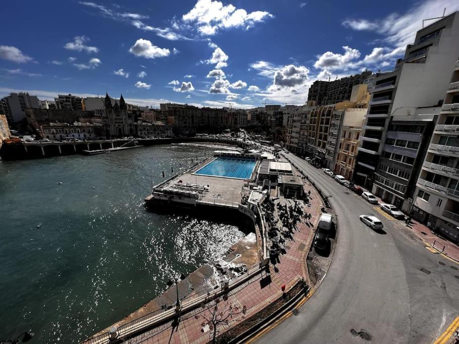 Seafront Meridionale 2Bedroom Apartment Saint Julian's Ngoại thất bức ảnh
